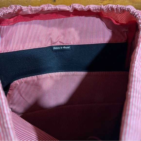 Herschel Supply Company Burgundy Backpack with Brown Accents - Picture 5 of 10